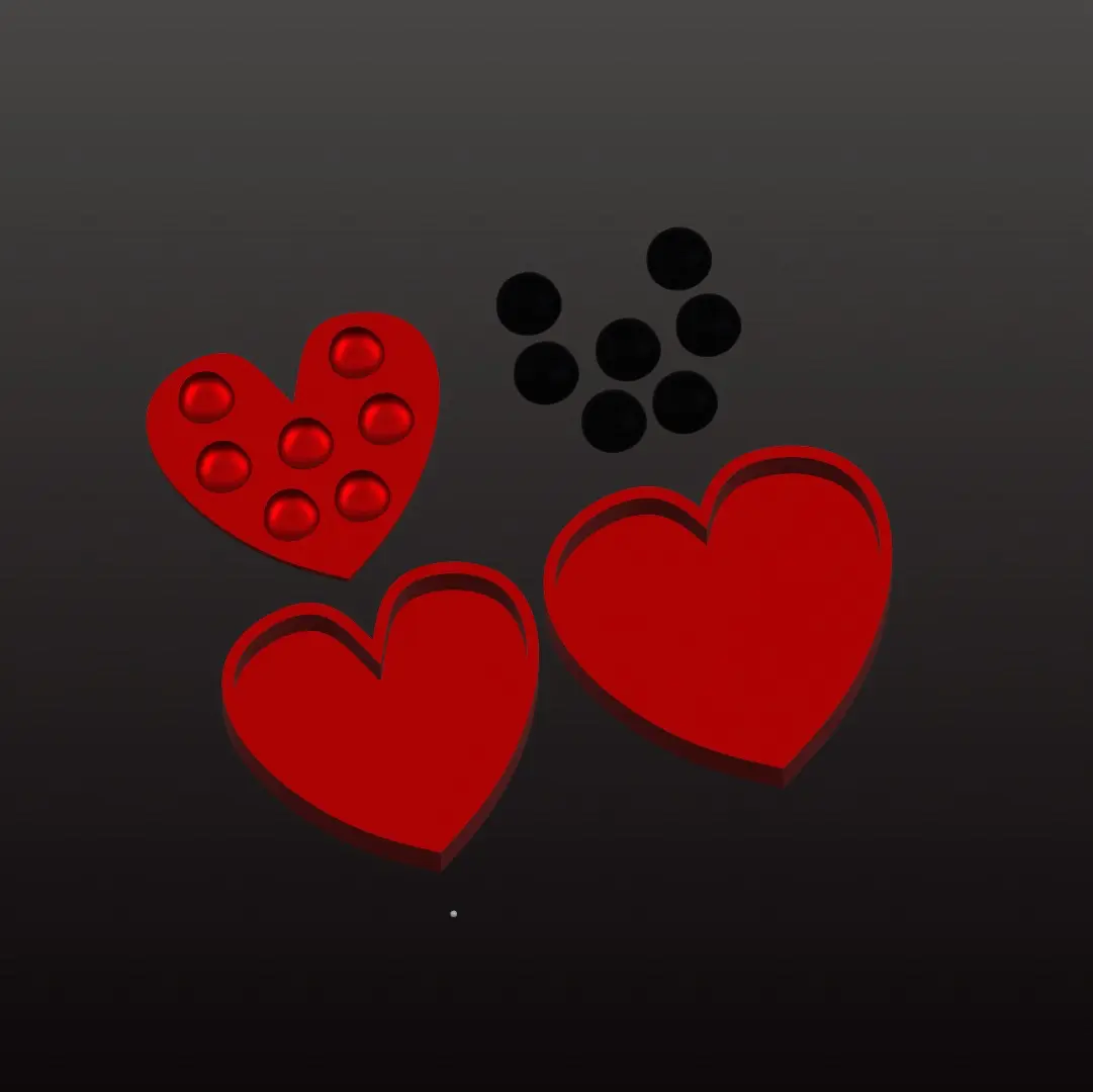 Kit san valentin rojo barbie