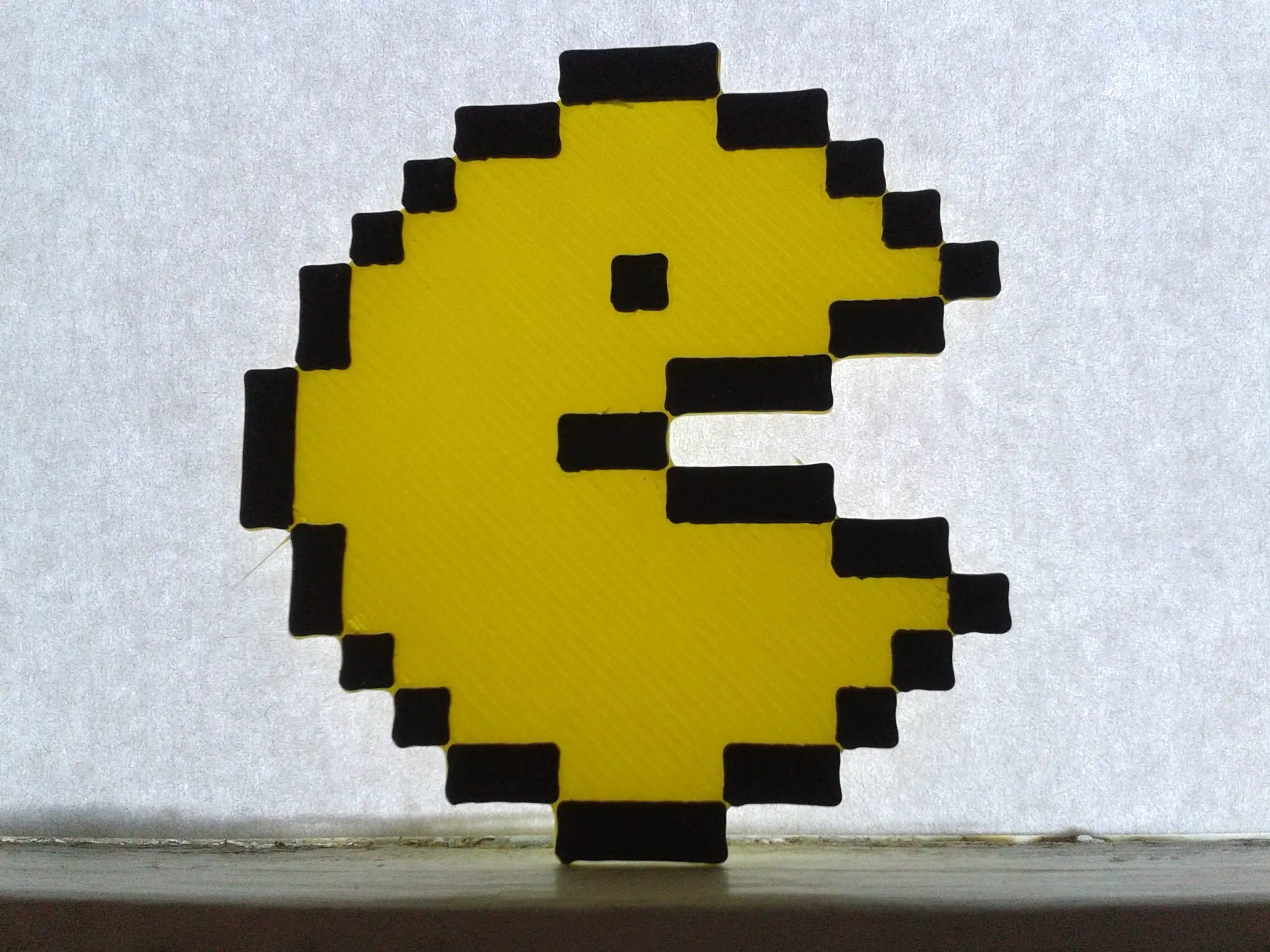 Pacman, with 1 filament changes