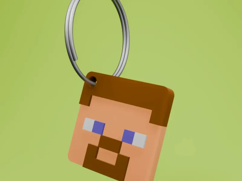 Steve | Serie Portachiavi Minecraft