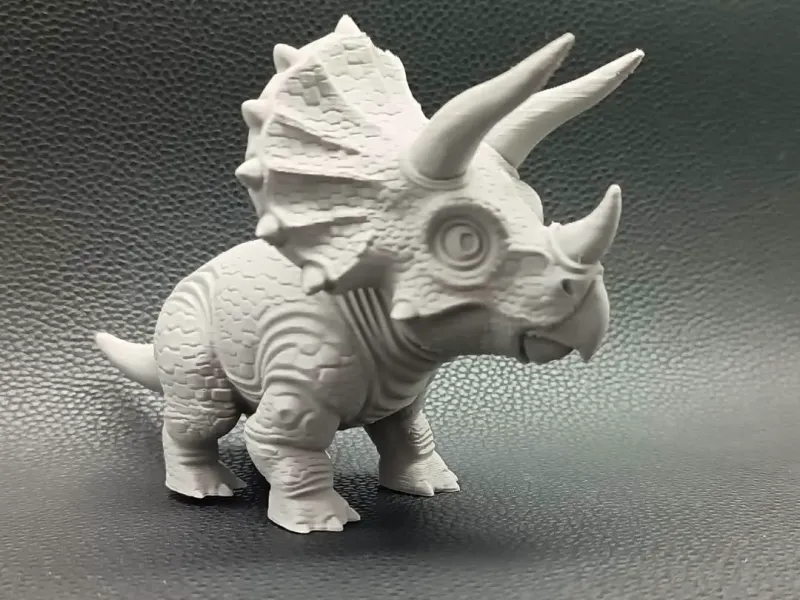 Chibi Dino Toy – Kid - Friendly Triceratops