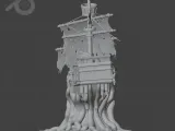 Ancient Rootbound Pirate Ship STL-3