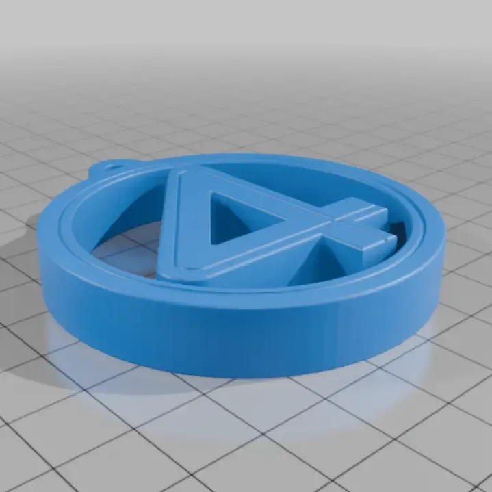 fantastic 4 key chain