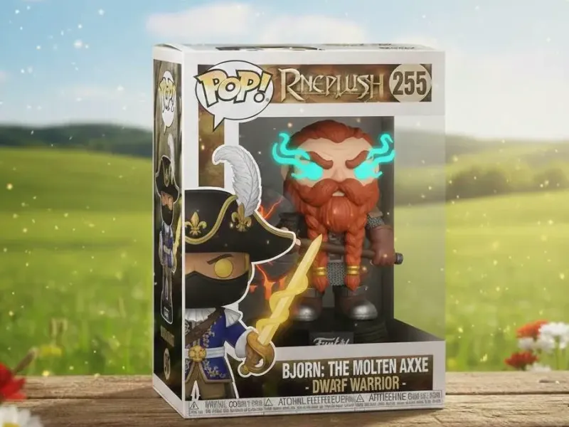 Figura Funko Pop Plush El Guerrero Enano del Núcleo de Lava