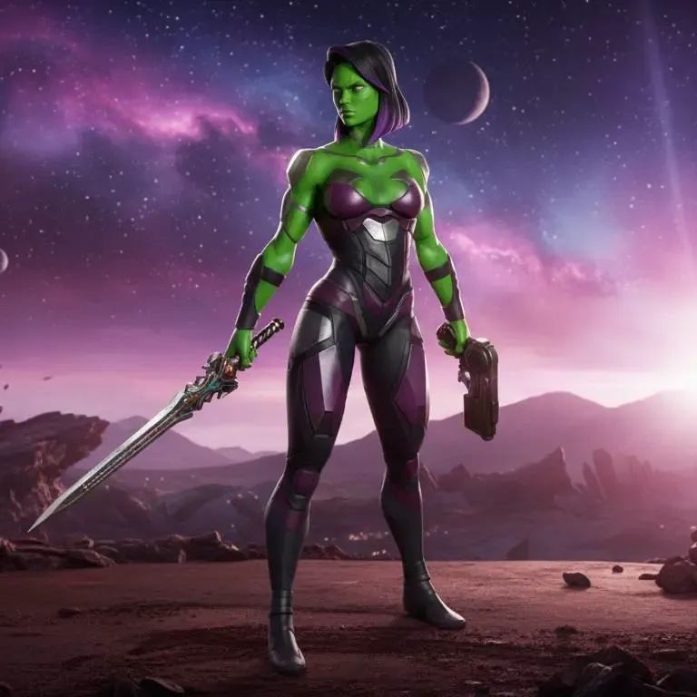 Gamora Guardianes de la Galaxia