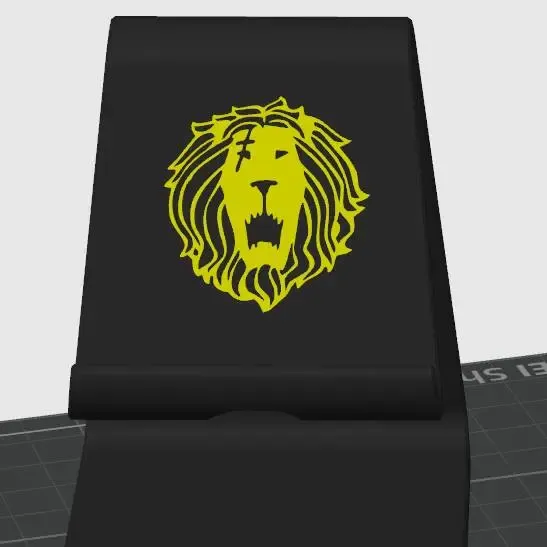 Support with escanor logo Soporte con logo de escanor