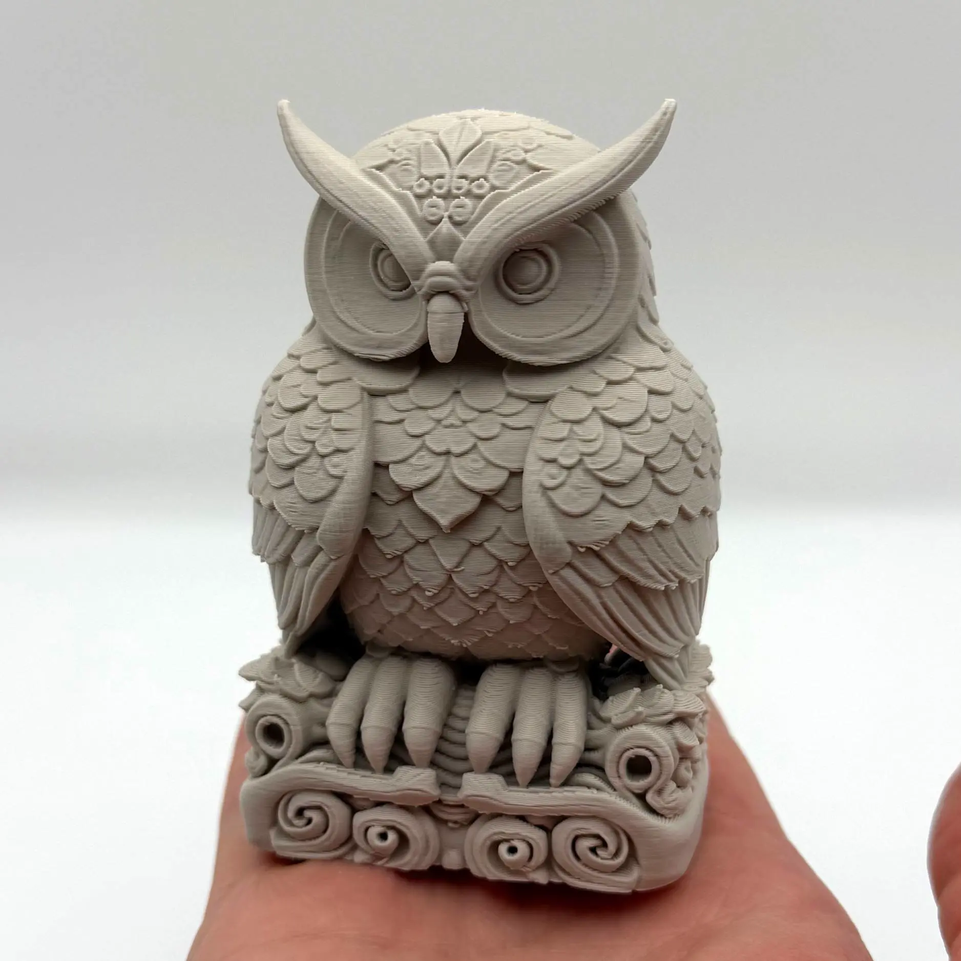 Ornamental Owl Figure