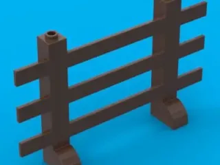 LEGO Fence 2 x 12 x 6