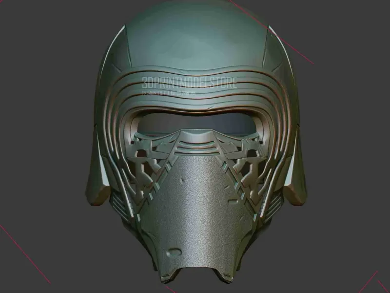 Kylo Ren Star Wars Cosplay Helmet - Halloween Costume Mask