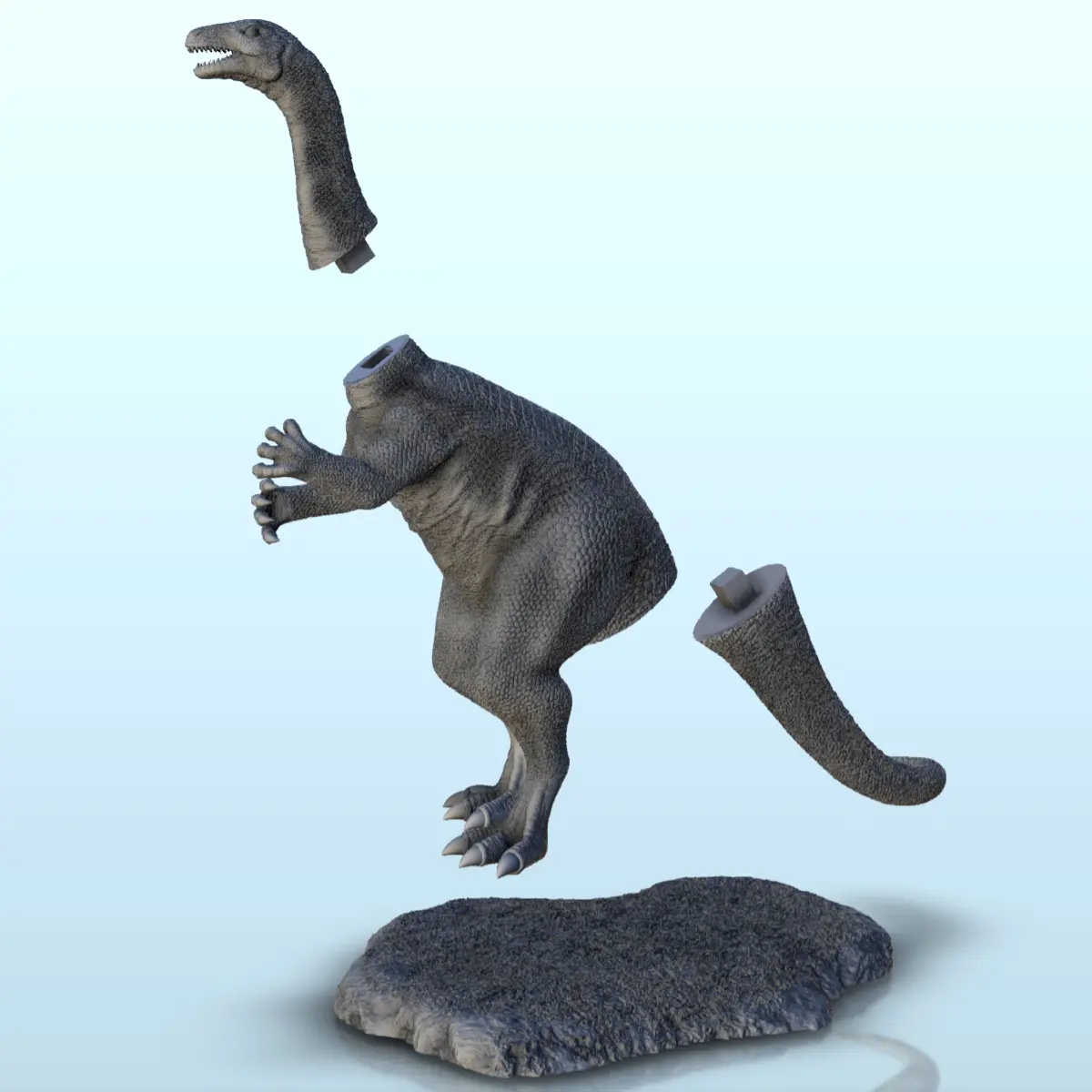 Plateosaurus Dinosaurier (11) - Miniaturen Figur Statue Szener