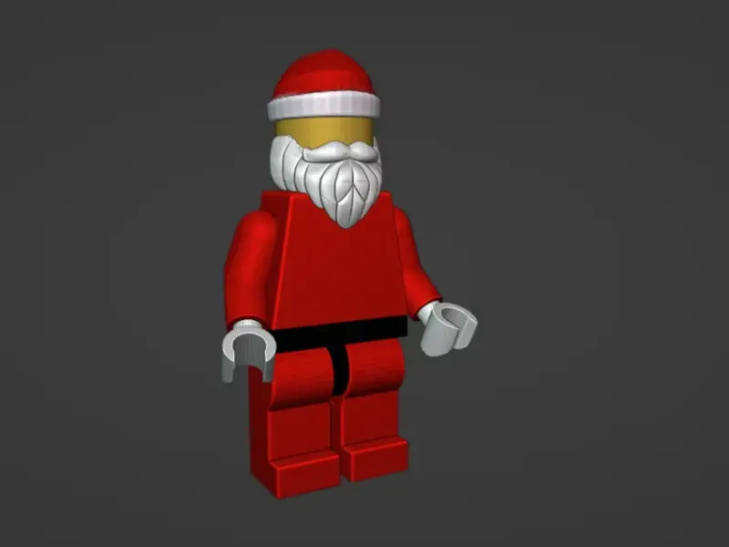 Santa - Lego Minifigure