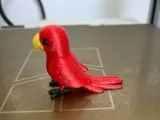 Cute Knitted Parrot- 3D Print Model-2