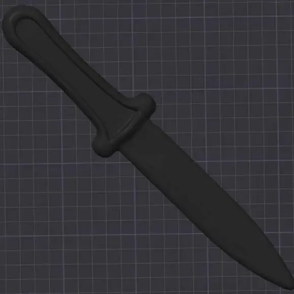 Faca para artes marciais / Martial arts training knife