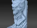 Bookend with devil skull ❤️-2