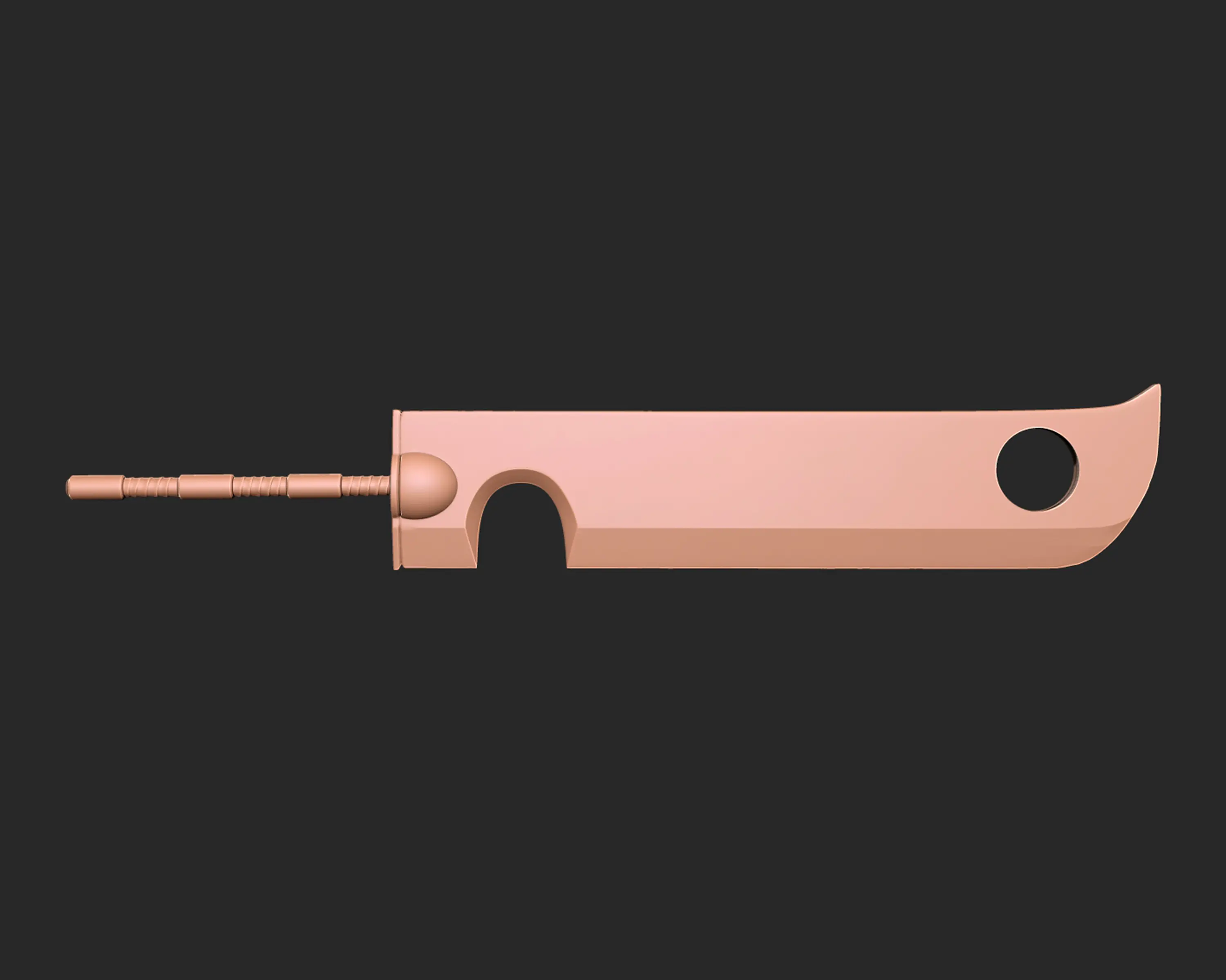 Zabuza Sword 3d print model