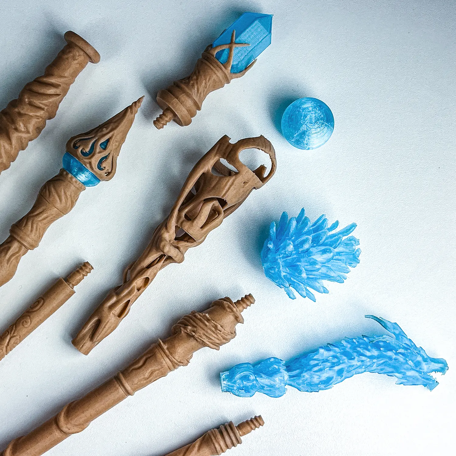 [EXCLUSIVE] Magic Crystal Wands - Collection