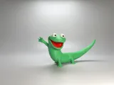 Tom Lizard waving hand-5