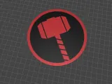Thor Inspired Coaster-1
