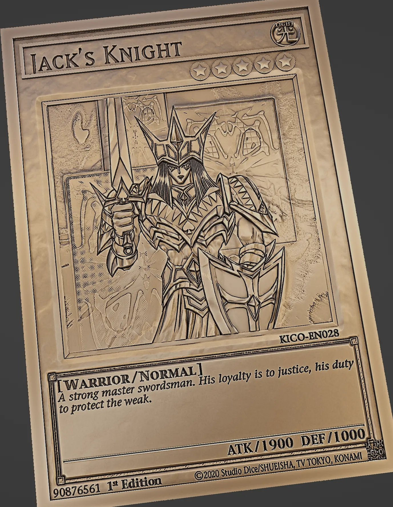el caballero de jack - yugioh