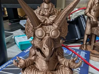 Steampunk Zen Triceratops