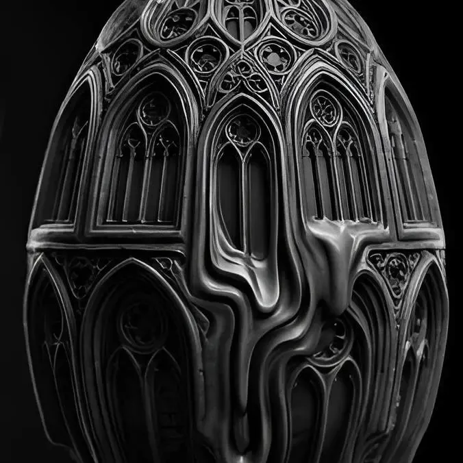 Cathedral-style egg