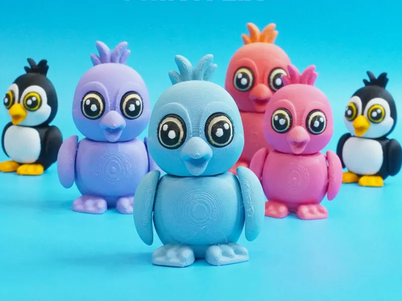 CUTE FLEXI PENGUIN