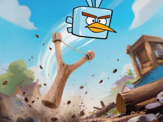 Ice Bird Angry Birds