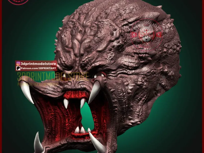 Predator Badlands Mask - Predator Helmet - Halloween Cosplay