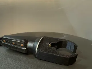 Motorcycle indicator mount