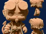 Hellboy Chibi Fan Art-3