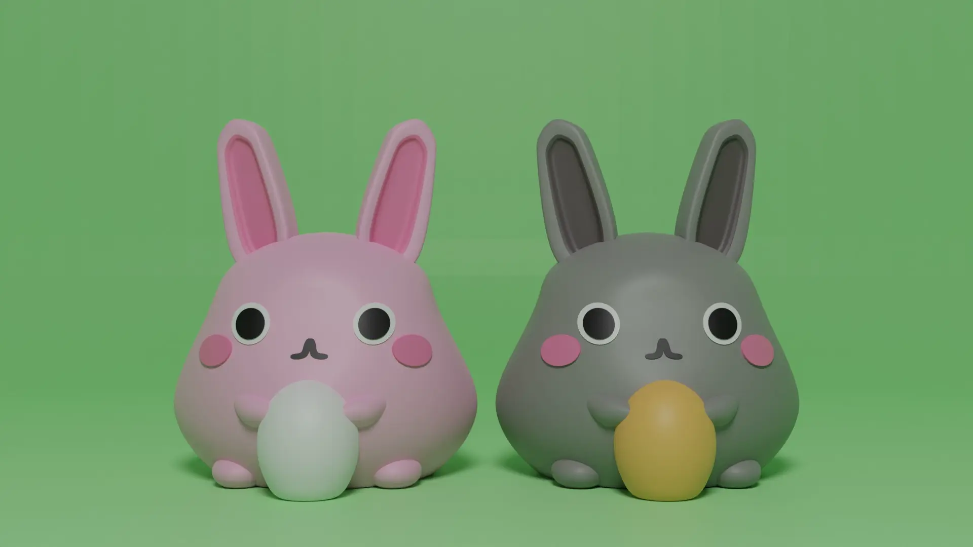 Angora Rabbit with Egg - Story of Seasons Trio of Towns