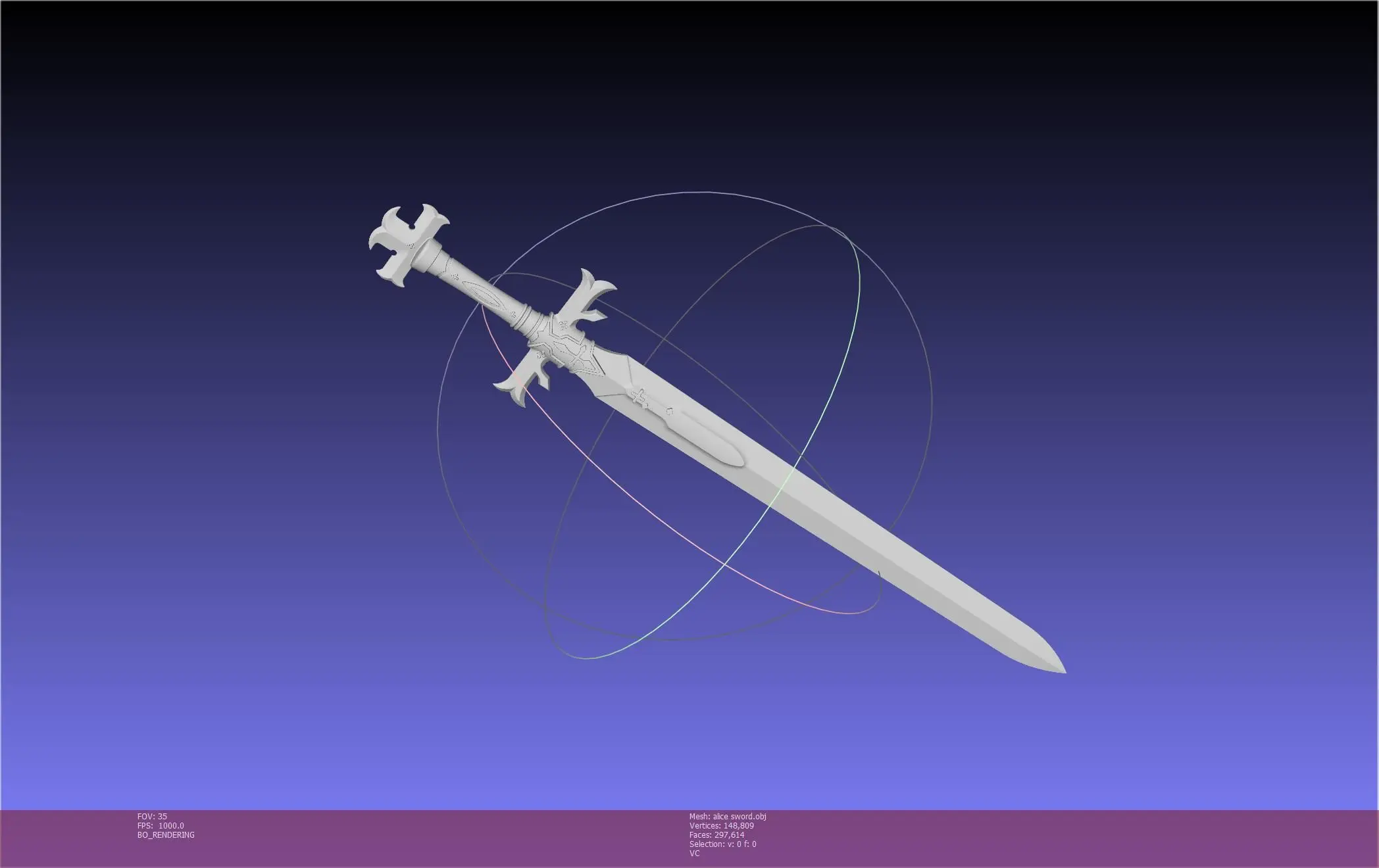Sword Art Online Alicization Alice Espada Montaje Imprimible