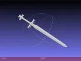 Sword Art Online Alicization Alice Sword Printable Assembly-1
