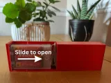 LOVE lithophane holder, battery operated with LED lights-5