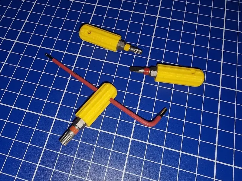 Zak-schroevendraaier voor 1/4"