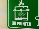 3D Printer Emergency Sign - Right Side Arrow Right-3
