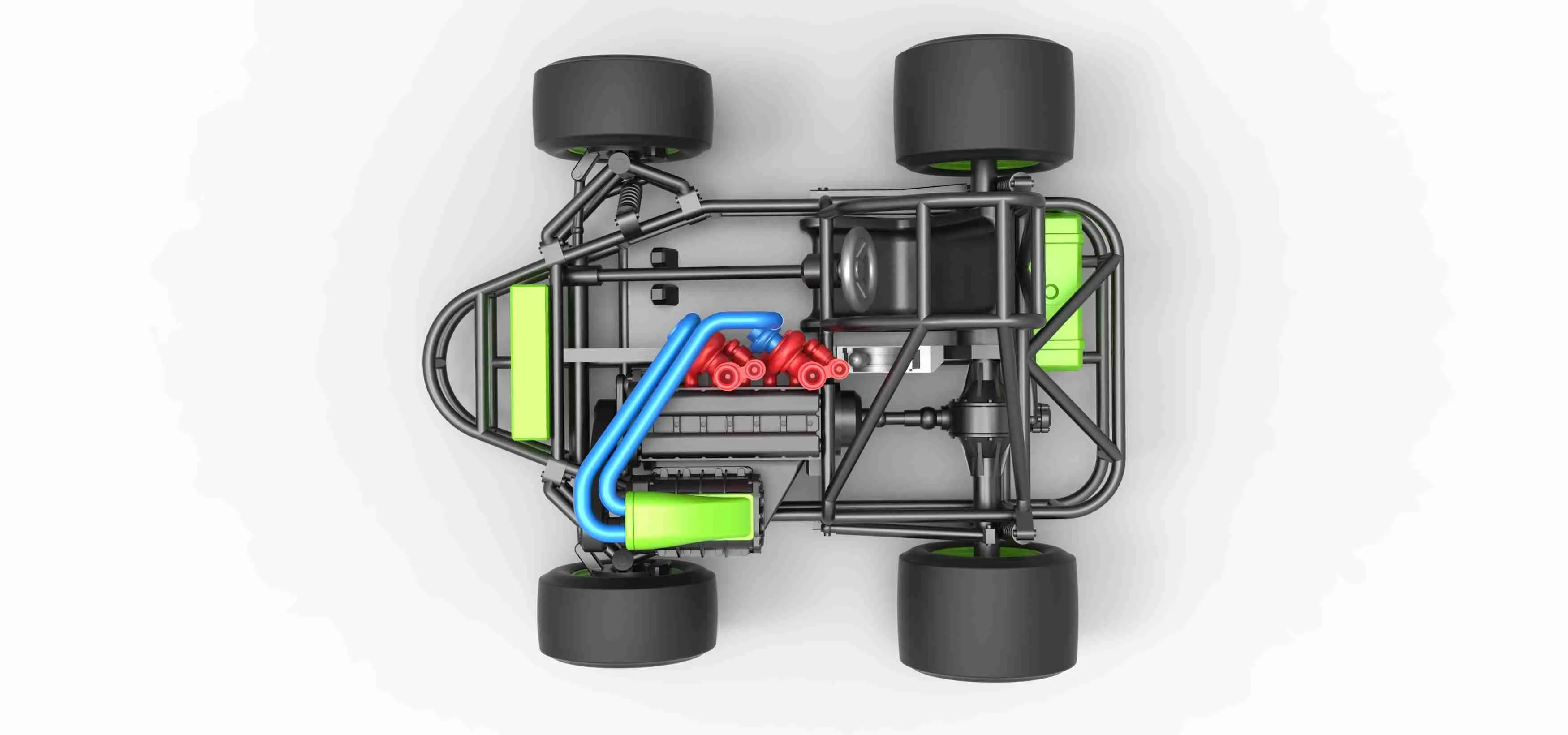 Concept crazy kart Scale 1:25