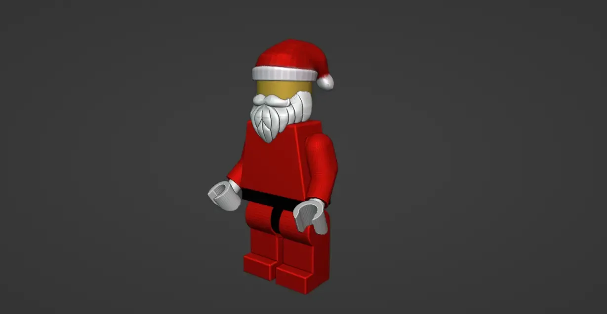 Santa - Lego Minifigure