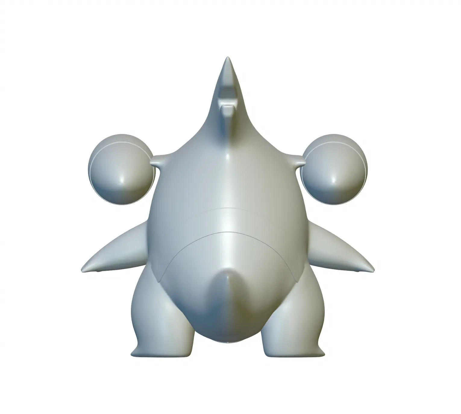Pokemon Gible #443 - Ready for 3D Printing!