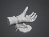robotic hand 3d model-3