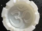 “Om” Ashtray with Hindu Symbol-0