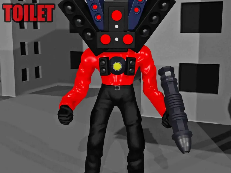 TITAN SPEAKERMAN SKIBIDI TOILET | 3D FAN ART