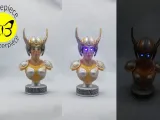 Valkyrie Guardian LED Variant Bust with Helmet Set-6