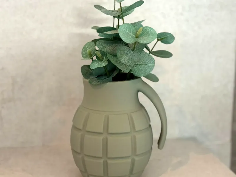Grenade Planter / Pen Holder