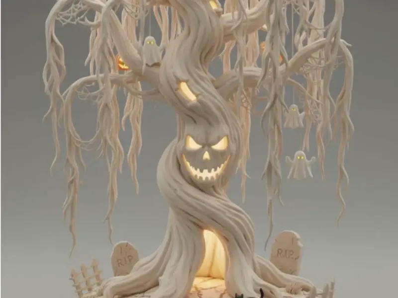 Arvore Hallowen