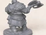 Dwarven Axe Captain for DnD - Magic Series-1