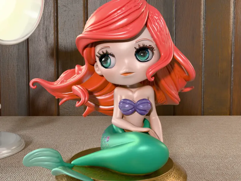 Little mermaid chibi