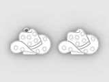 Soda Tab Opener Keychain Starry cowboy hat-3