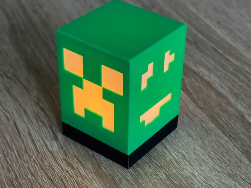 Minecraft Teelicht Nachtlicht