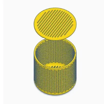 Desiccant Holder - Spool Center - 63mm Bore - UPDATED