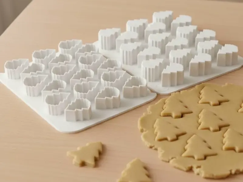 Mini Christmas tree cookie cutter